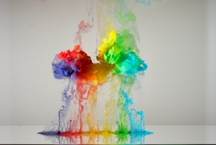 Liquid Flow - Rainbow